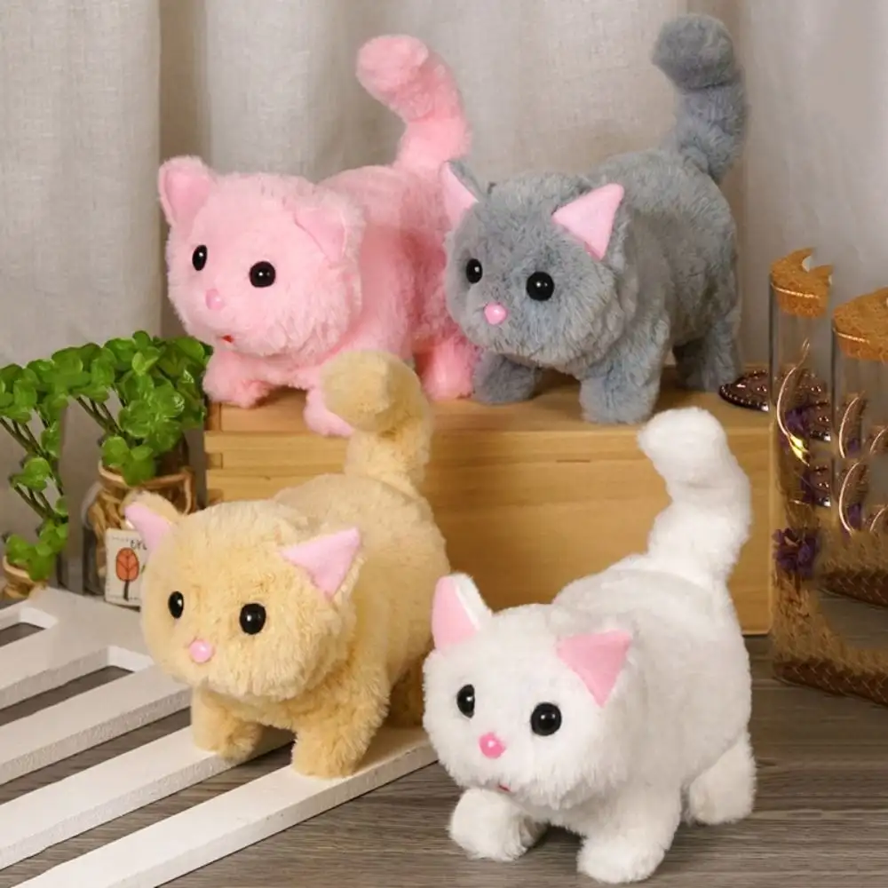 Walking Cat Set Interactive Toy