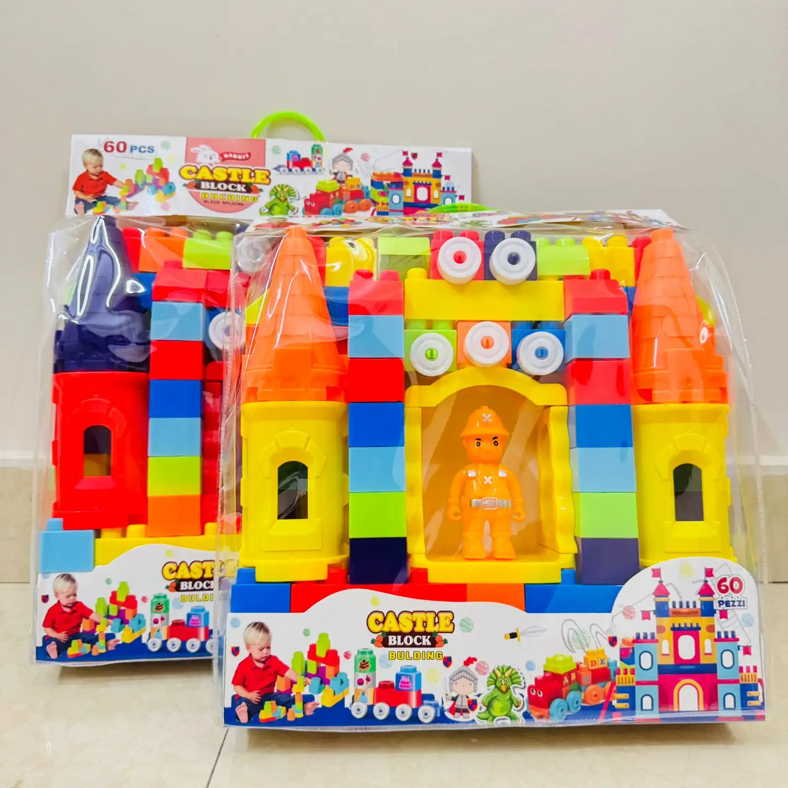 Castle Block Budding Set 60 pcs