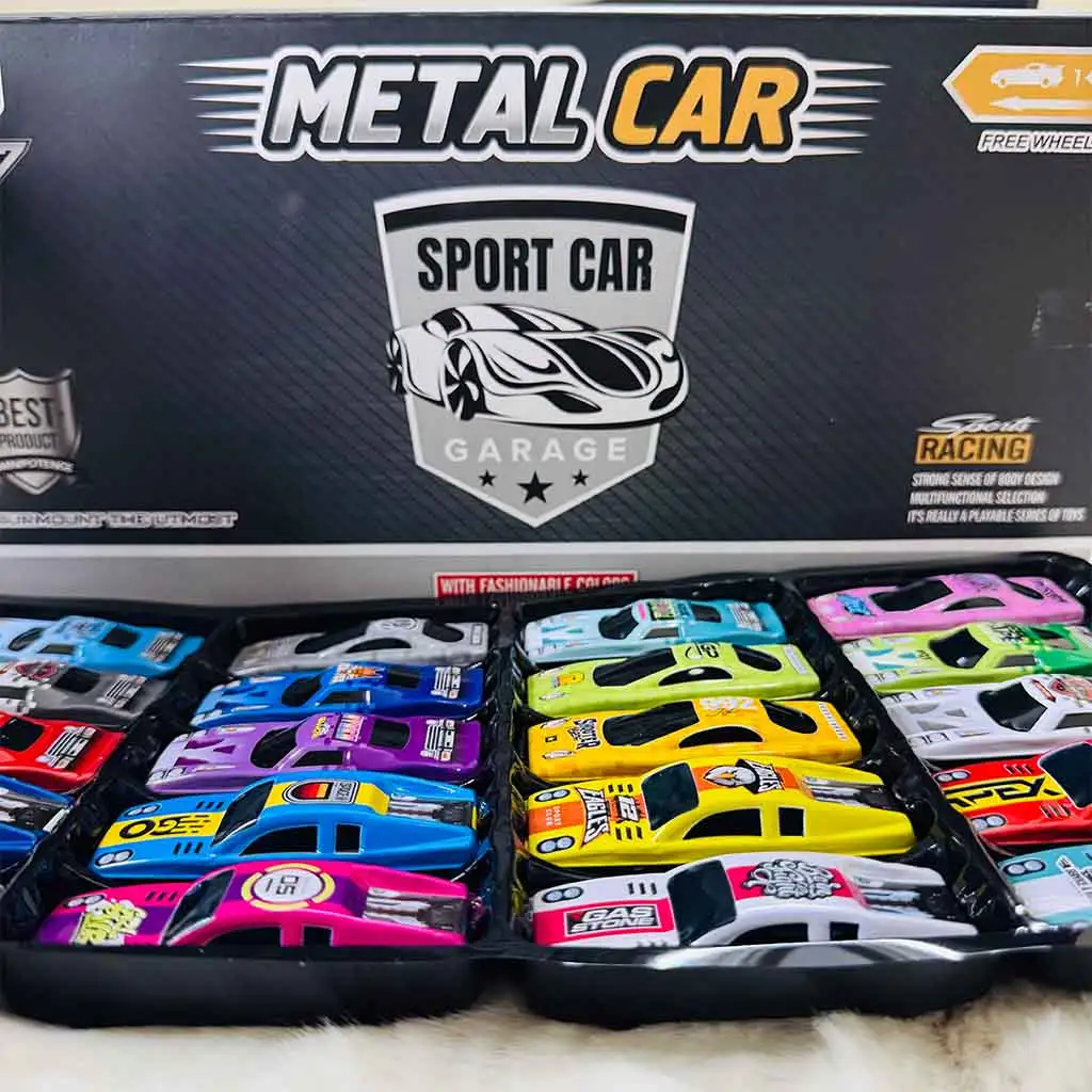 20pcs Metal Car Set For Kids