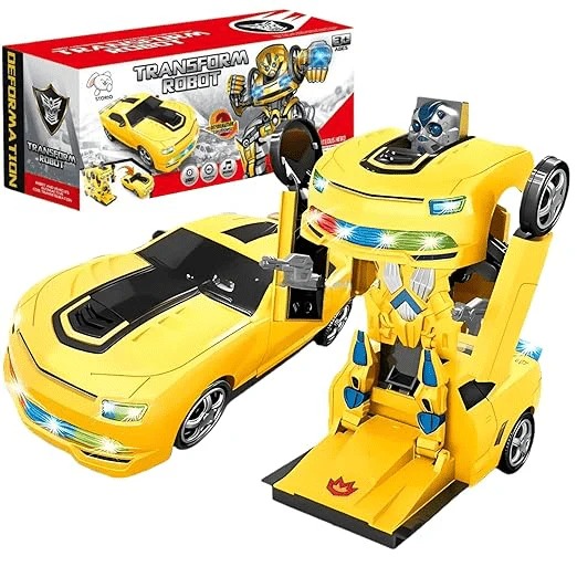 Police Transformer Robot Car 2 IN 1